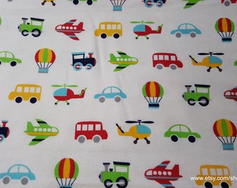 Travel/Transport Flannel