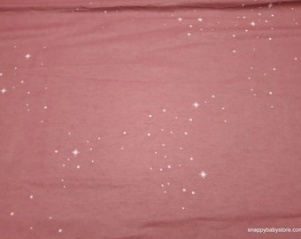 Flannel Fabric - Celestial Pink - By the yard - 100% Cotton Flannel