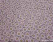 Flannel Fabric - Daisy Floral - By the yard - 100% Cotton Flannel