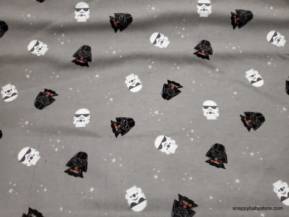 Character Flannel Fabric Star Wars Empire Dreams by the Yard