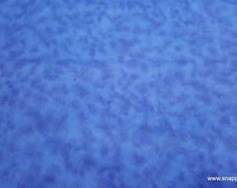 Flannel Fabric - Royal Tie Dye - By the yard - 100% Cotton Flannel