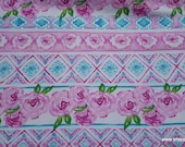 Flannel Fabric - Unicorn Floral Aztec - By the yard - 100% Cotton Flannel