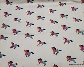 Flannel Fabric - Unicorn Ombre - By the yard - 100% Cotton Flannel
