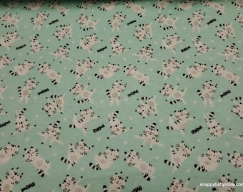 Flannel Fabric - Meow Around - By the yard - 100% Cotton Flannel