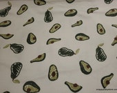 Flannel Fabric - Avocado - By the Yard - 100% Cotton Flannel