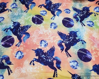 Flannel Fabric - Pegasus Tie Dye - By the yard - 100% Cotton Flannel