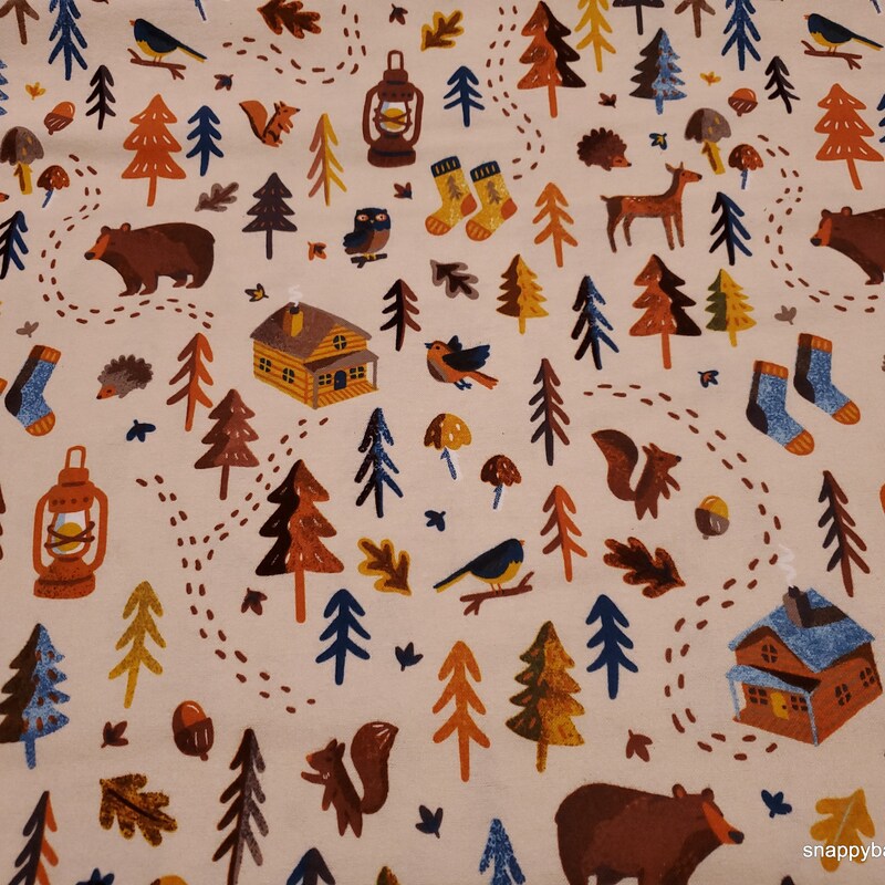 Fall Flannel Fabric - Etsy