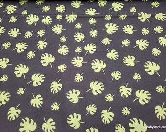 Flannel Fabric - Siesta Leaves - By the yard - 100% Cotton Flannel