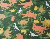 Flannel Fabric - Dino Camo - By the yard - 100% Cotton Flannel