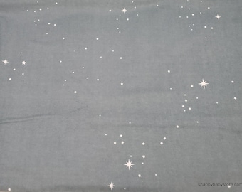 Flannel Fabric - Celestial Stormy Sea - By the yard - 100% Cotton Flannel