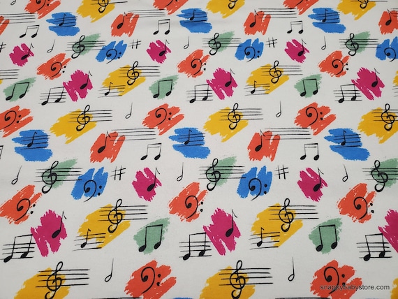 Multi Colored Music Notes