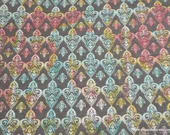 Flannel Fabric - Modern Deco Ombre  - By the yard - 100% Cotton Flannel