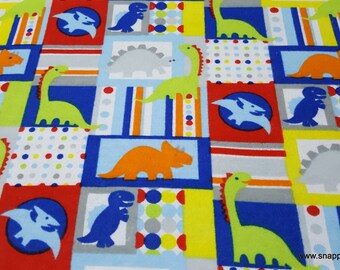 Flannel Fabric - Rex Patch - By the Yard - 100% Cotton Flannel