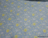 Flannel Fabric - Celestial Sky - By the yard - 100% Cotton Flannel