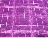 Flannel Fabric - Jade Pink Plaid - By the Yard - 100% Cotton Flannel