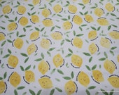 Flannel Fabric - Squeeze the Day - By the yard - 100% Cotton Flannel