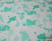 Flannel Fabric - Bermuda Splatter - By the Yard - 100% Cotton Flannel
