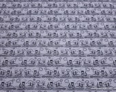 Flannel Fabric - Farm Tractors on White - By the yard - 100% Cotton Flannel