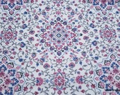Flannel Fabric - Emma Medallion - By the yard - 100% Cotton Flannel