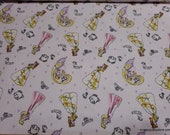 Character Flannel Fabric - Disney Princess Dream State - By the yard - 100% Cotton Flannel