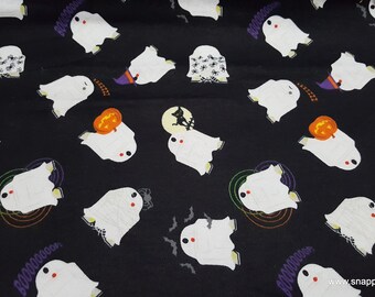 Character Flannel Fabric - Star Wars R2D2 Ghost Toss - By the yard - 100% Cotton Flannel
