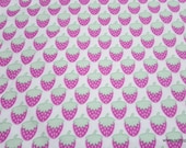 Flannel Fabric - Yummy Berry - By the Yard - 100% Cotton Flannel