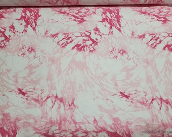 Flannel Fabric - Endless Summer Pink Tie Dye - By the yard - 100% Cotton Flannel