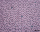 Flannel Fabric - Little Lamb Coral Pink - By the yard - 100% Cotton Flannel