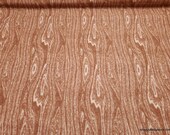 Flannel Fabric - Woodgrain - By the yard - 100% Cotton Flannel