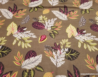 Flannel Fabric - Green Leaf Variety - By the yard - 100% Cotton Flannel