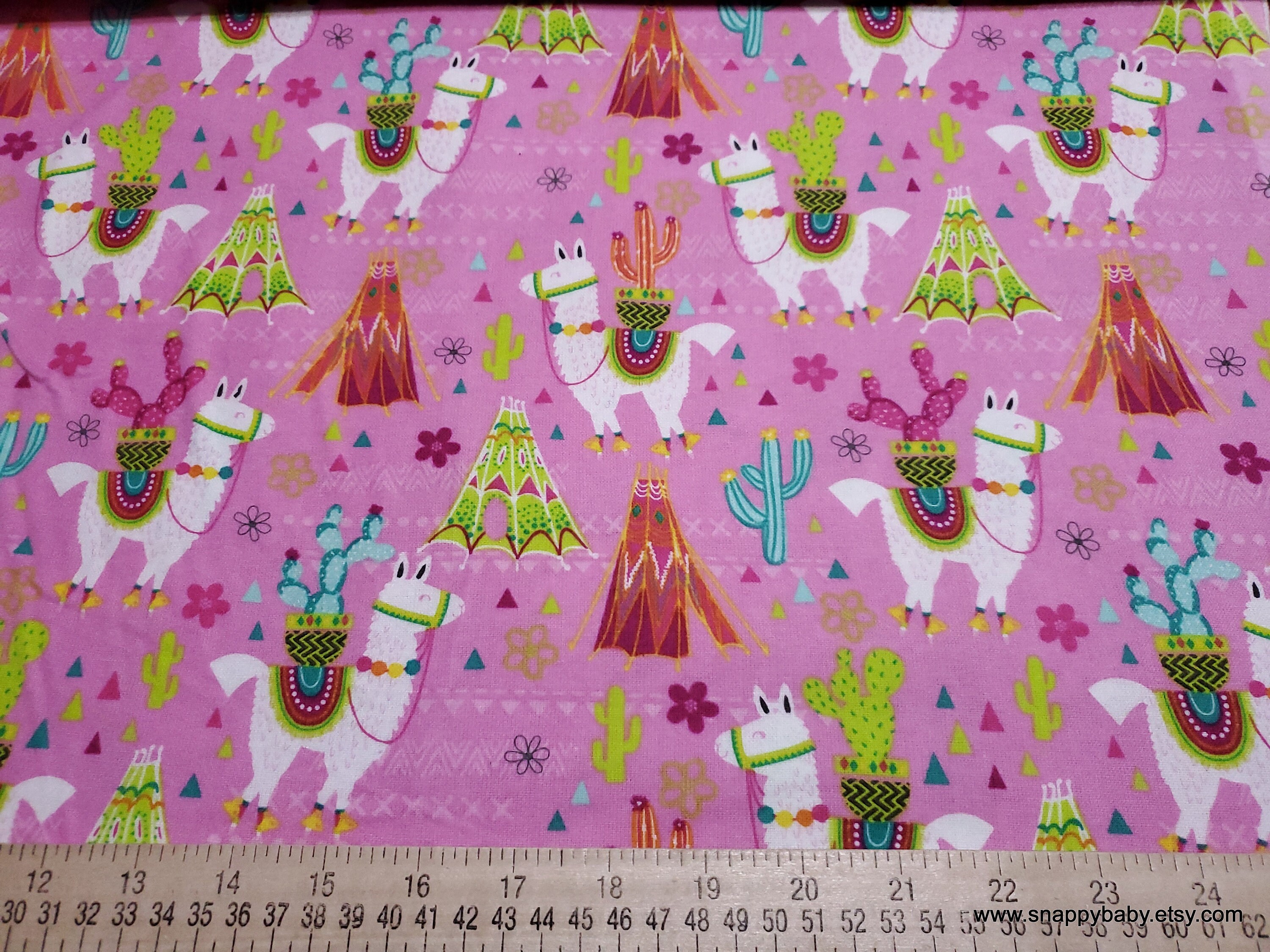 David Textiles Solid Hot Pink Flannel Fabric by The Yard