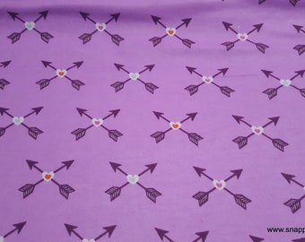 Flannel Fabric - Bright Tribal Arrows - By the yard - 100% Cotton Flannel