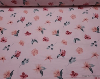 Flannel Fabric - Fresh Picked Floral - By the yard - 100% Cotton Flannel