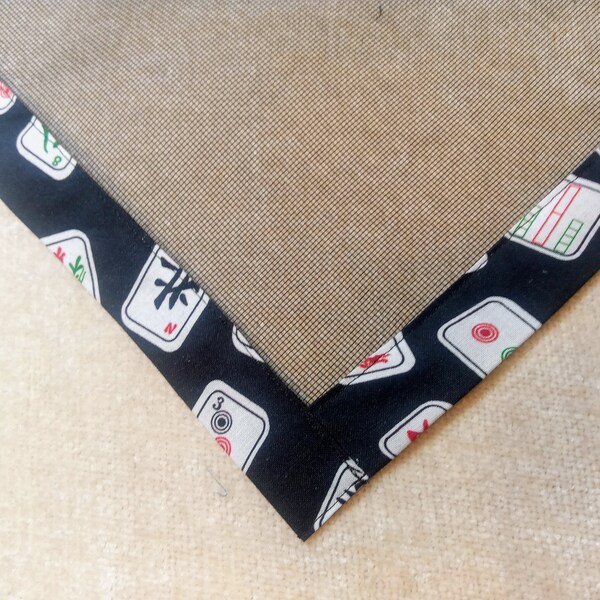 Mahjong Table Mat Etsy