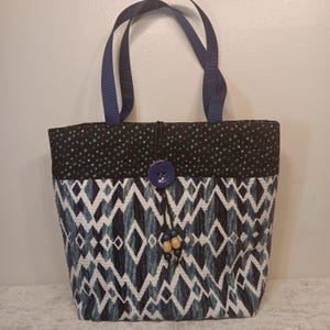 Sharp Looking Tote Bag, "Rebecca" style  - FREE SHIPPING!