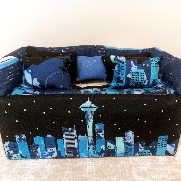 Fun Tissue Box Couch Covers- Seattle Skyline, Mahjong, Planets, Butterflies, Chilis, Ice Cream, Cupcakes, Avocados - FREE SHIPPING!