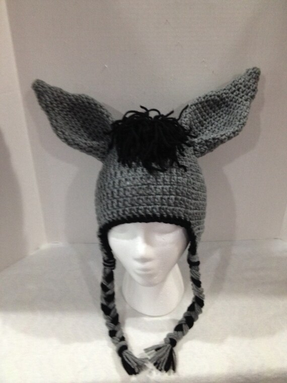 Items similar to Donkey hat on Etsy
