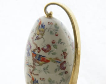 vintage perfume lamp porcelain, Mid Century