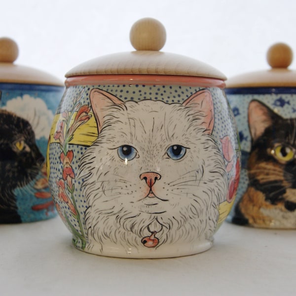 custom quote pet urn / unique ceramic pet urn / cremation urn / medium / 1,0l