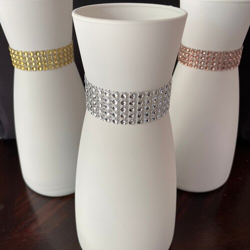 Bride / Wedding Flower Vase Centerpiece for Bridal Shower or Etsy