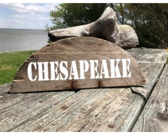 Reclaimed Crab Basket Sign From the Chesapeake Bay Custom Locations Crab Shack Sign Tiki Sign Beach Sign