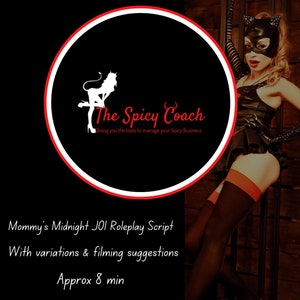 Mummy Roleplay JOI Script | Boost Your Earnings | Adult Industry JOI Scripts | Perfect for OnlyFans, Twitch Camgirls, Snapchat, and Fansly