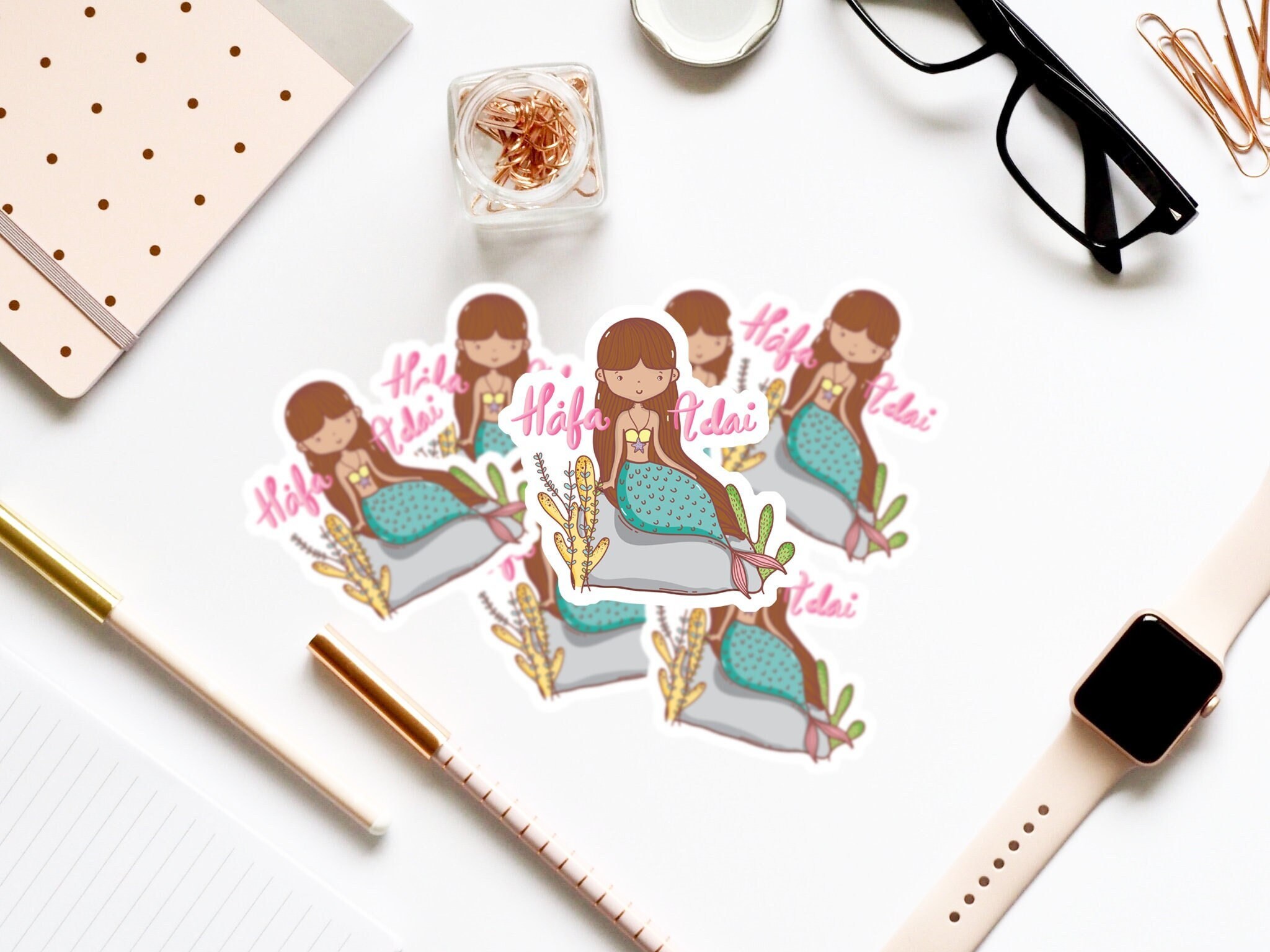 Guam Hafa Adai Mermaid Guam Sticker Guam Gift Decal Etsy
