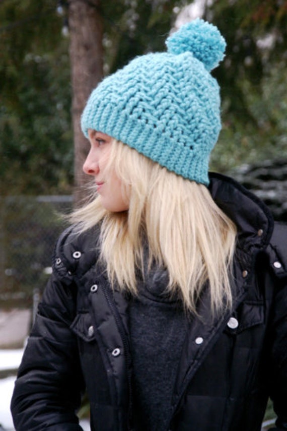 Pom Pom Beanie- Handmade/women display picture 1