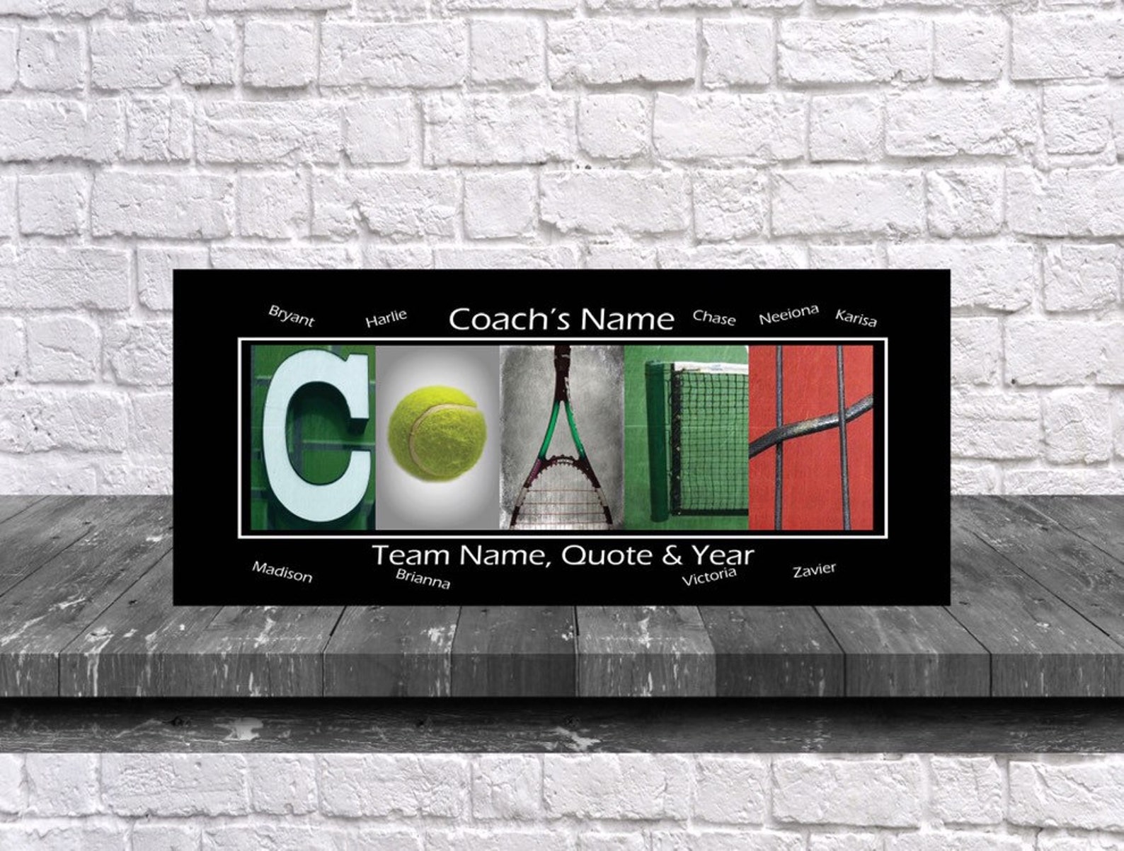 Gift for Tennis Coach Tennis Coach Team Gift Tennis Gift Etsy