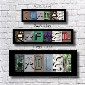 Personalized Cross Country Alphabet Name Art, Letter Art, Senior Gift, Cross Country Team Gift, Custom Name, Sport Room Decor, Runners Gift