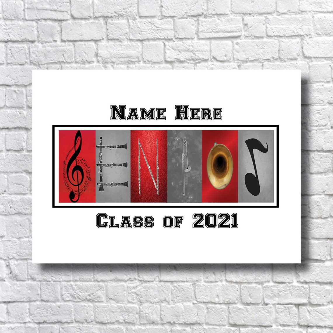 Personalized Senior Band Gift Class of 2023 Marching Band Etsy