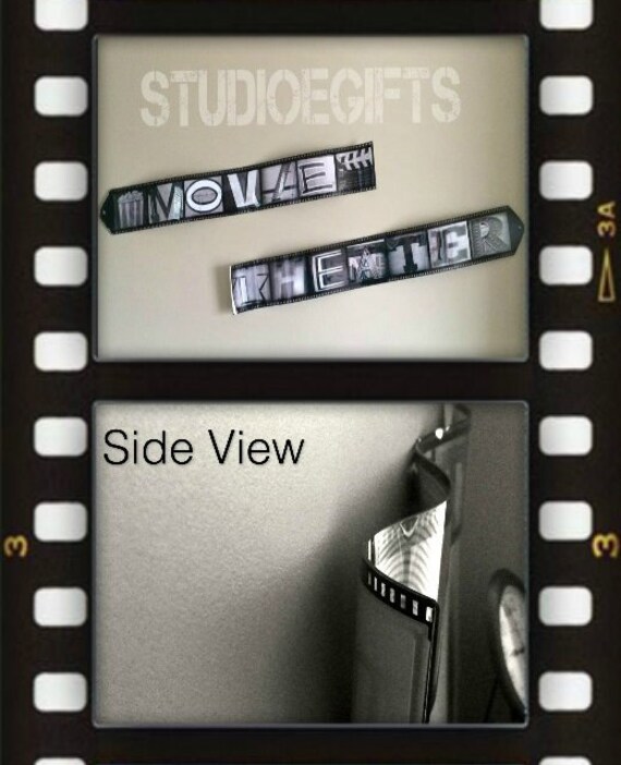 Items similar to Film Strip Wall Hanging film decor Movie film