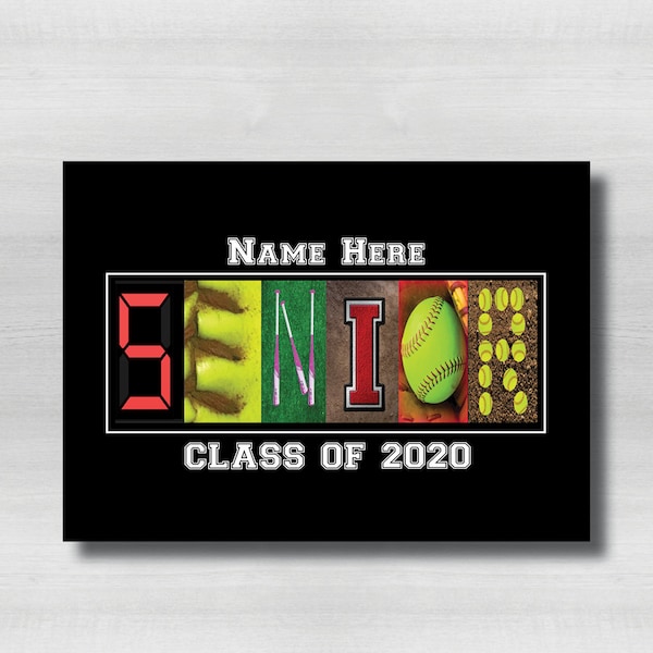 Senior Softball Gift, Class of 2023, High School Senior Gift,Going Away Gift, Graduate, Softball Player Gift for Graduation, Baseball, 2023