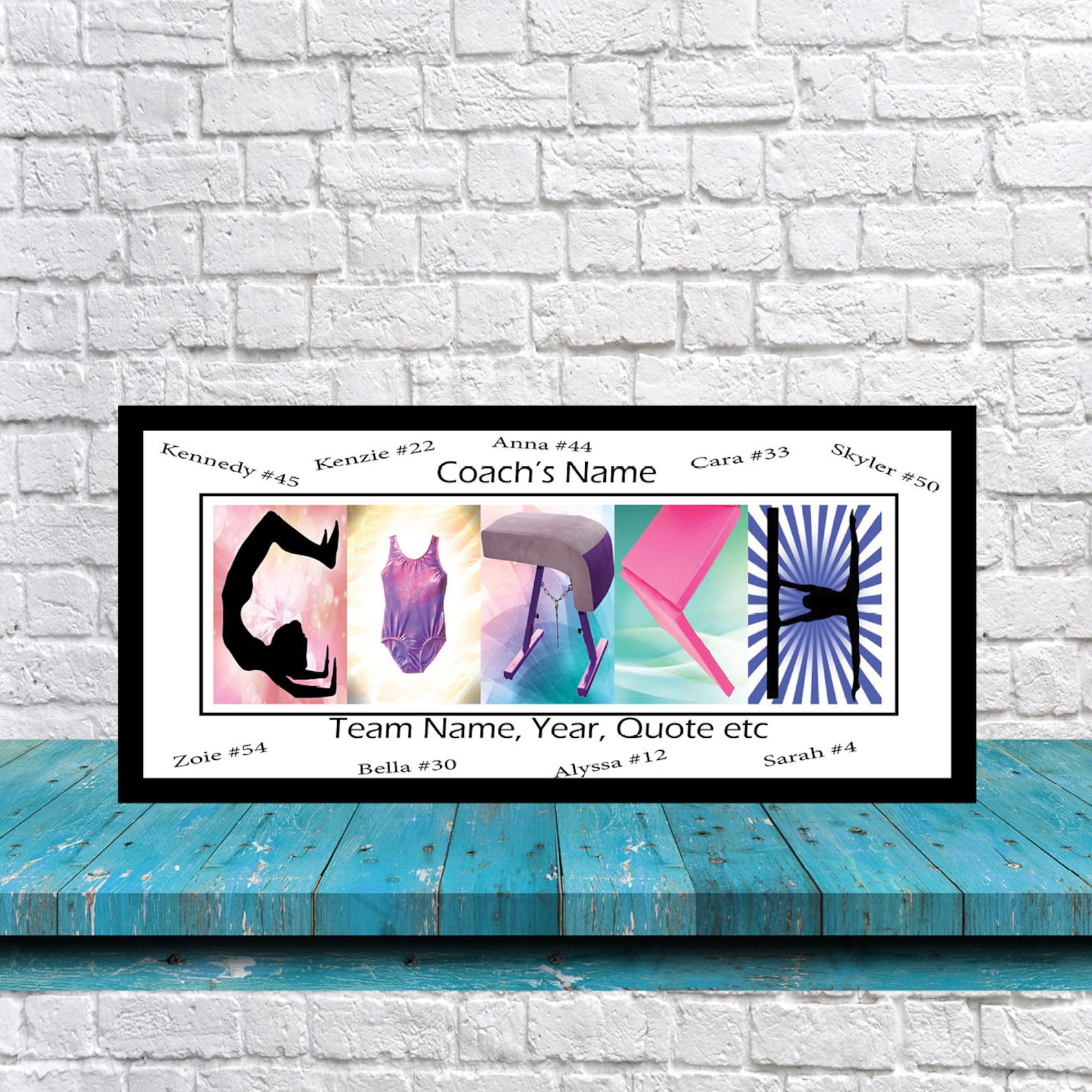 Gymnastic Coach Gift Gymnastic Coach Team Gift Coach Print - Etsy